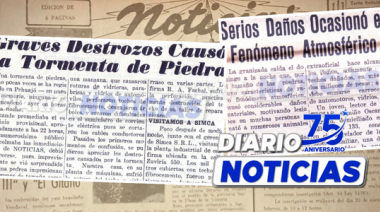 75 años de NOTICIAS: "Elecciones generales con una histórica granizada" (años '60)
