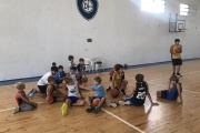 Encuentro de Minibásquet en Deportivo Argentino