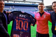 Mateo Carabajal cumplió 100 partidos en Independiente del Valle
