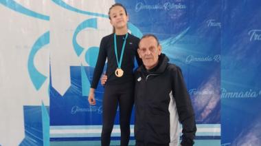 Isabella Carnicios campeona provincial de Gimnasia Artística