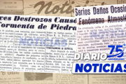 75 años de NOTICIAS: "Elecciones generales con una histórica granizada" (años '60)