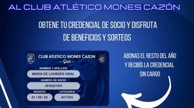 Atlético Mones Cazón inició una campaña de socios