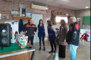 La Agrupación de Motos Pehuajó entregó donaciones al Jardín 920 (ex OBROIN)