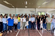 Esta mañana, Florencia Cerquetti, secretaria de Salud del distrito, formó parte de la reunión del Consejo Regional de Salud en Daireaux